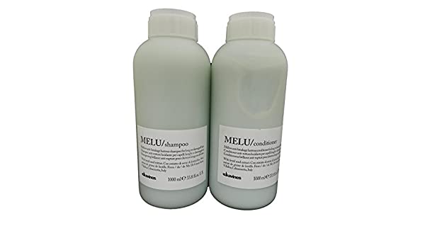 Davines Melu Shampoo + Conditioner Litre 1000ml Duo