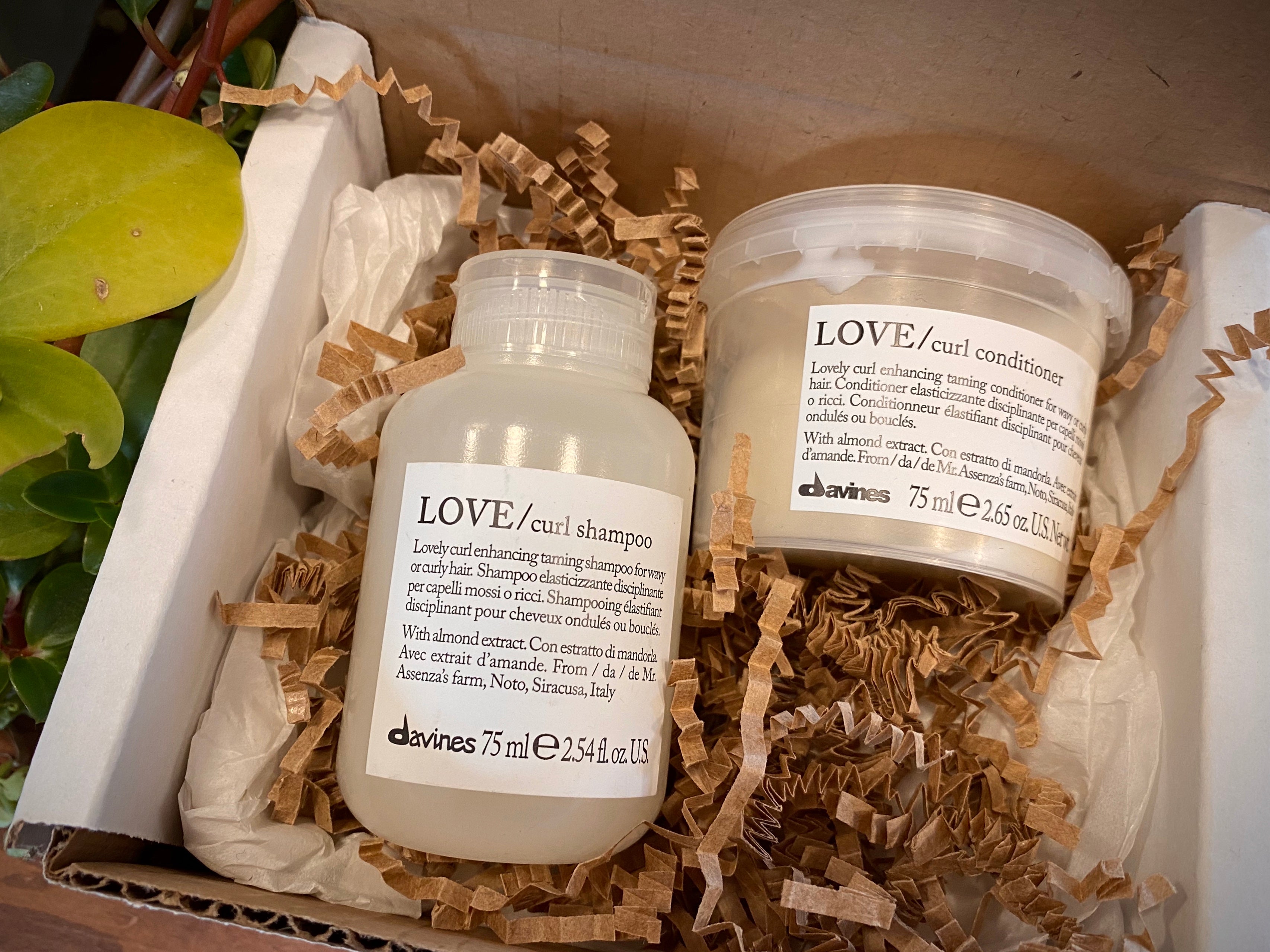 Davines Love Curl Shampoo + Conditioner Mini Box