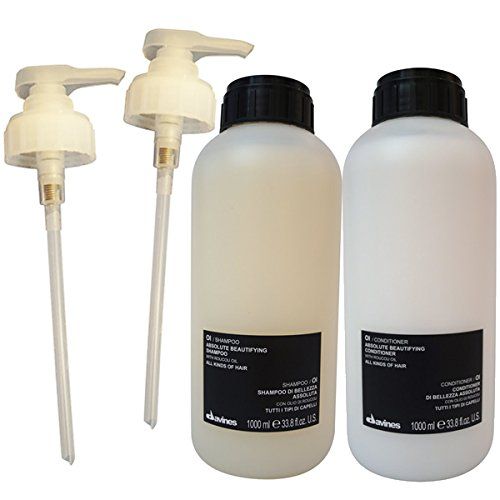 Davines Oi Litre 1000ml Duo with Free Pumps